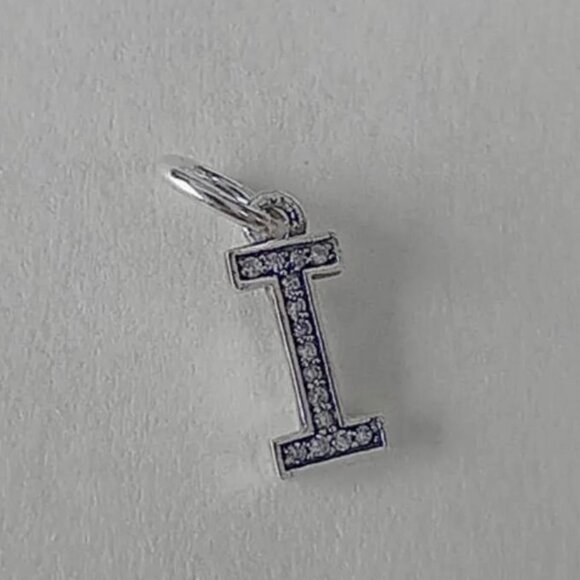 CLEARANCE!!   Pandora Initial I Dangling Charm - Picture 3 of 3
